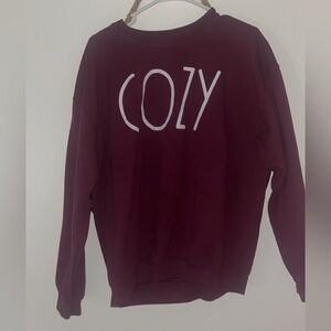 Maroon crew neck